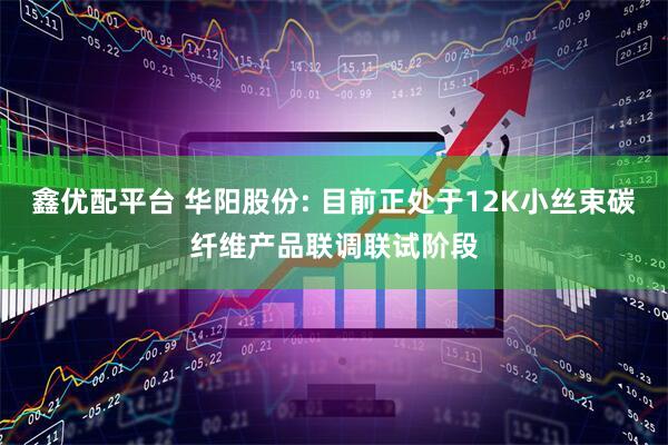 鑫优配平台 华阳股份: 目前正处于12K小丝束碳纤维产品联调联试阶段